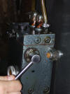Pulling oiler priming pump handle - STC88 air hammer