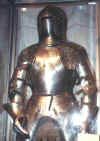 Gothic armour from the Walters museum of Art in Baltimore MD.