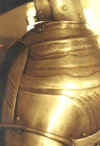 Detail left view pauldron