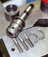 Jacobs chuck disassembled- jaw and split nut set