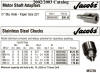 Stainless Steel Chucks / Motor Adapters