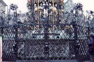 Iron & Copper Garden Gate.