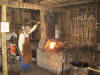 2006 - Brick forge at north blacksmith shop - Mt Pleasant Iowa