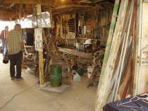 2006 - North Village Blacksmith shop -Wheelwrights Workbenches