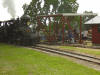 Engine #2 pulling into the Central Station 2008 Old Thresher's Renunion.