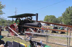 Back To The Farm Reunion 2023 - Sawmilling Demonstration With Steam Tractor