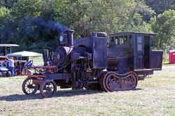 Steam Tractor - 1910 Pheonix Log Hauler - Cedar Valley Memories 2023 - Osage, IowaThreshing Demonstrations - Cedar Valley Memories 2023 - Osage, Iowa