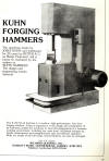Kuhn Forging Hammer - 1988 British Blacksmith issue #47